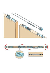SC - SLIDING SYSTEM SERIES 100 SILENT 80 KG SP + SINCRO