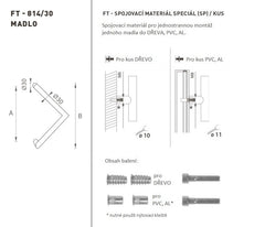 FT - HANDLE code K14 â‚¬Å¡Â¬Â¹Ã†â€™Â¦ 30 mm SP pcs - Round off-set handles