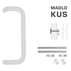 FT - HANDLE code K38 â‚¬Å¡Â¬Â¹Ã†â€™Â¦ 32 mm UN pc - Round off-set handles