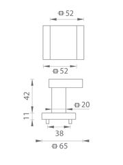 Tupai TI - HANDLE Door Handle - HR 1924Q
