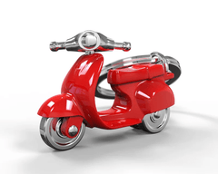 MTM - KEY KEY - Moped red - Key rings