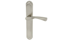 Alub Dajana nickel satin - door  - Door Handle on a Backplate