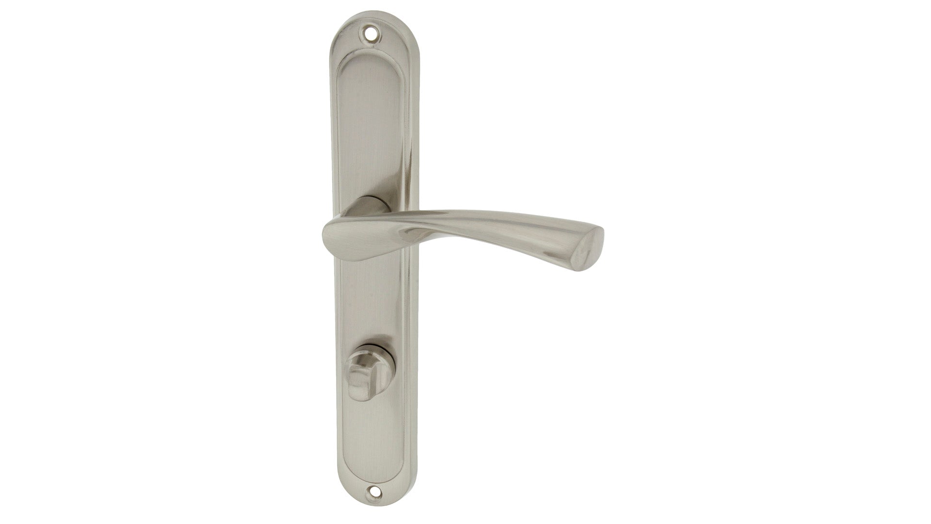 Alub Dajana nickel satin - door  - Door Handle on a Backplate