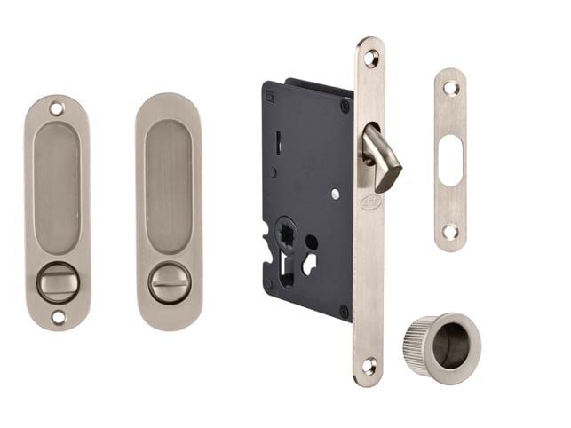 JNF - Toilet sliding door set 20.237 - oval