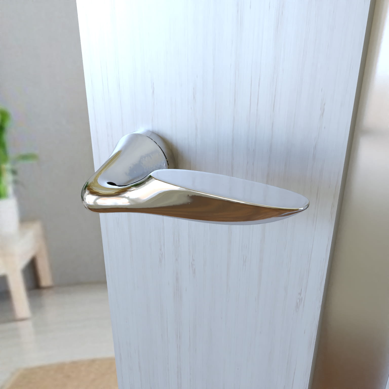 Infinity Line Dolce KDLC 700 Chrome - Door Handle on a Backplate