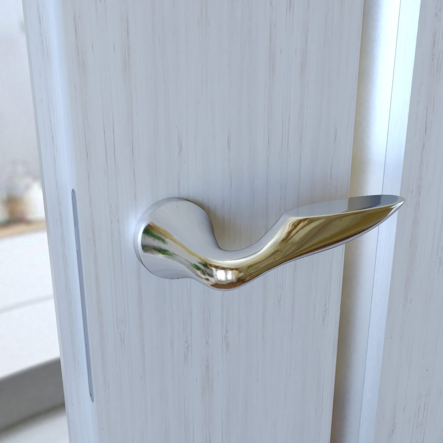 Infinity Line Dolce KDLC 700 Chrome - Door Handle on a Backplate