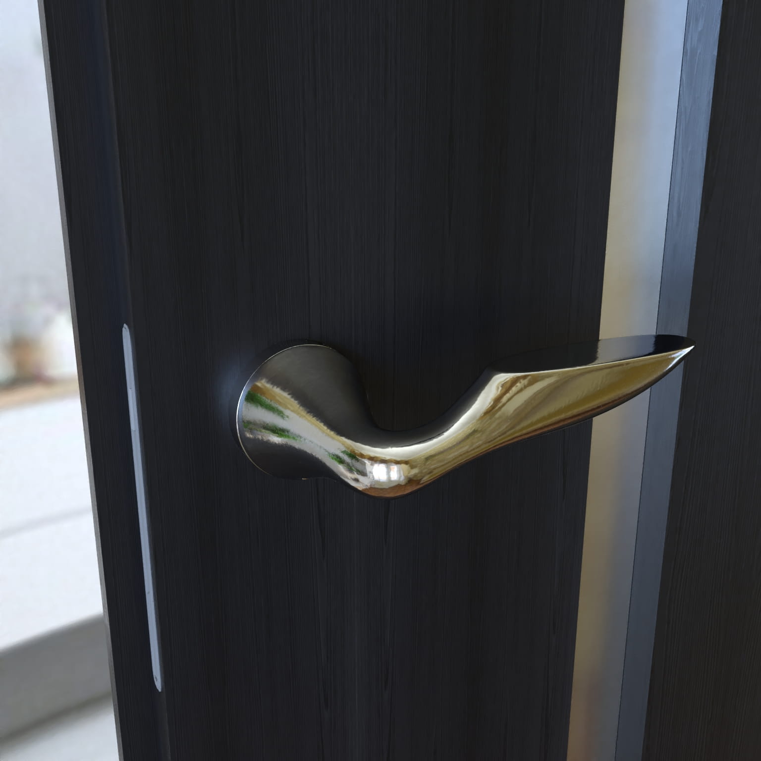 Infinity Line Dolce KDLC 700 Chrome - Door Handle on a Backplate