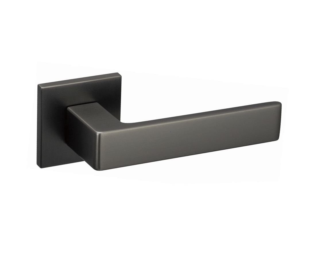 Infinity Line Apollo FIT titanium KAF 200 - Door Handle on a Square Rose