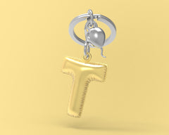 MTM - KEY KEY - Letter T - Key rings