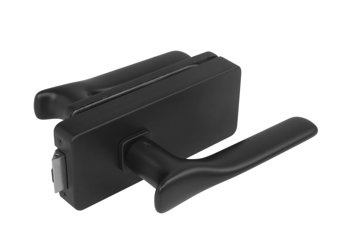 M.P MP - UNIQUE R8 - GLASS LOCK with ORCHIDE handle - without front opening - Locks for glass doors