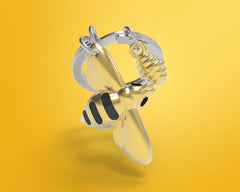 MTM - KEY KEY - Golden bee - Key rings