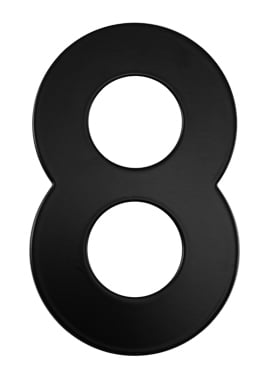 M.P MP - House number "8" - 152 mm