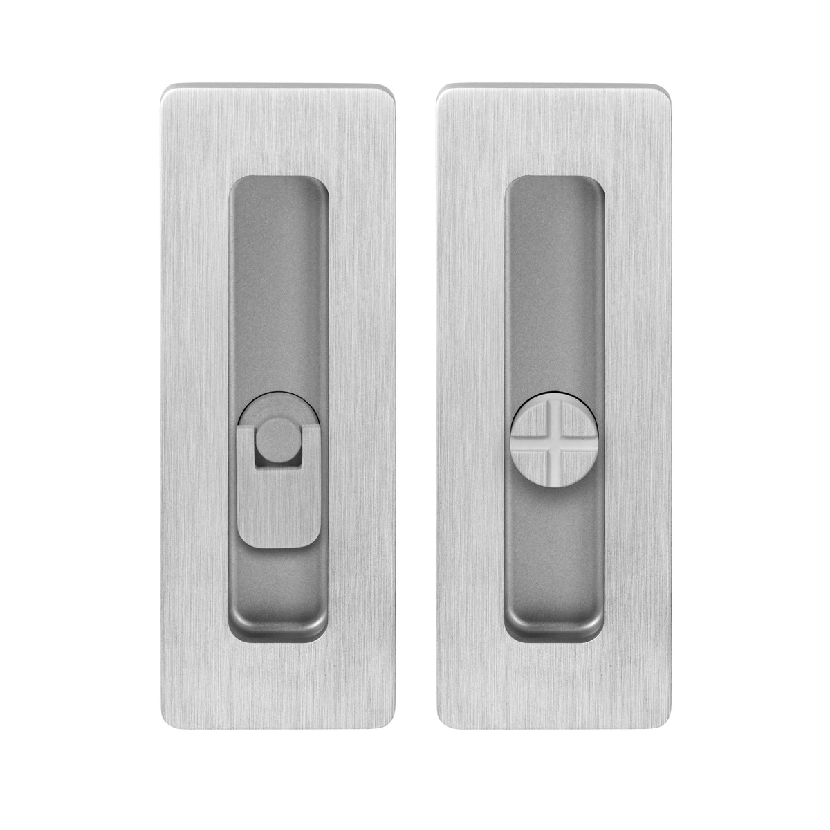 Tupai TI - Sliding door shell - 4181 5S - WC - Shells and handles for sliding wooden doors