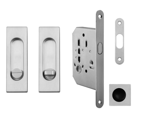 FT - Square sliding door set - WC