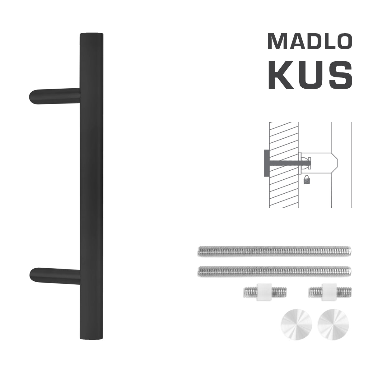 FT - HANDLE code K10 â‚¬Å¡Â¬Â¹Ã†â€™Â¦ 35 mm UN pc - Round off-set handles