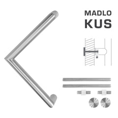 FT - HANDLE code K14 â‚¬Å¡Â¬Â¹Ã†â€™Â¦ 30 mm UN pc - Round off-set handles