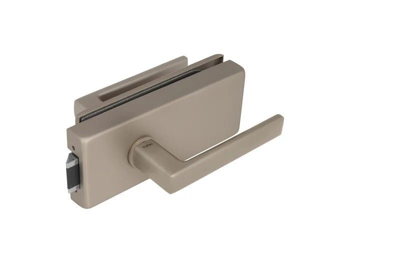 Tupai TI - LOCK for glass with handle SONIA 4014 - without hole - Locks for glass doors