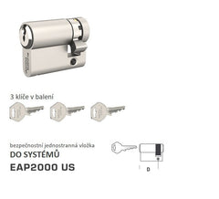 DORMAKABA DK - EAP2000 US one-sided - System safety inserts - BT4