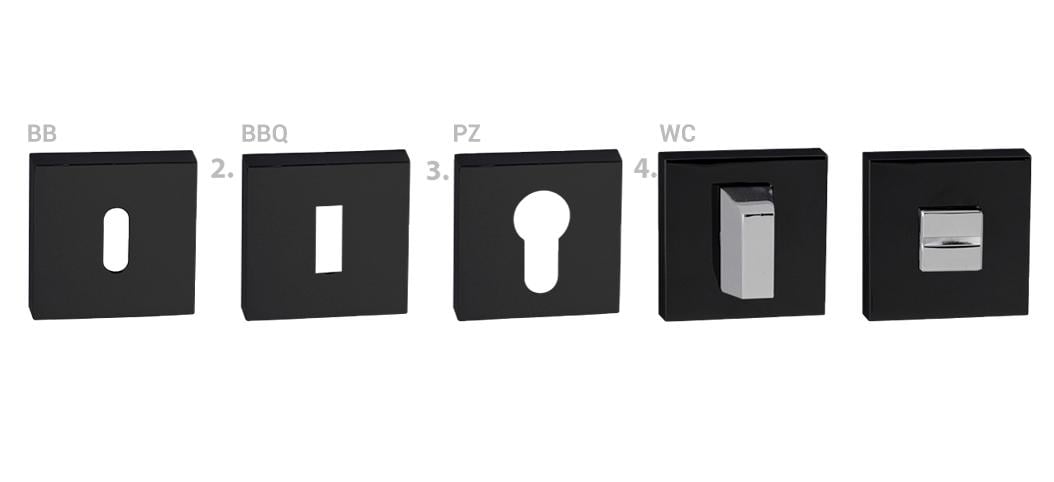 Tupai TI - ROZETA Square Rosette - HR