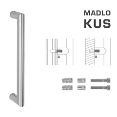 FT - HANDLE code K02 â‚¬Å¡Â¬Â¹Ã†â€™Â¦ 25 mm SP pcs - Round straight handle