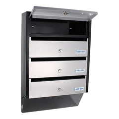 ROTTNER RR - MAIL BOX - SET OF 4 BOXES - DEPOT 4 - T06209 - Mailboxes