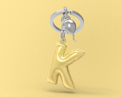 MTM - KEY KEY - Letter K - Key rings