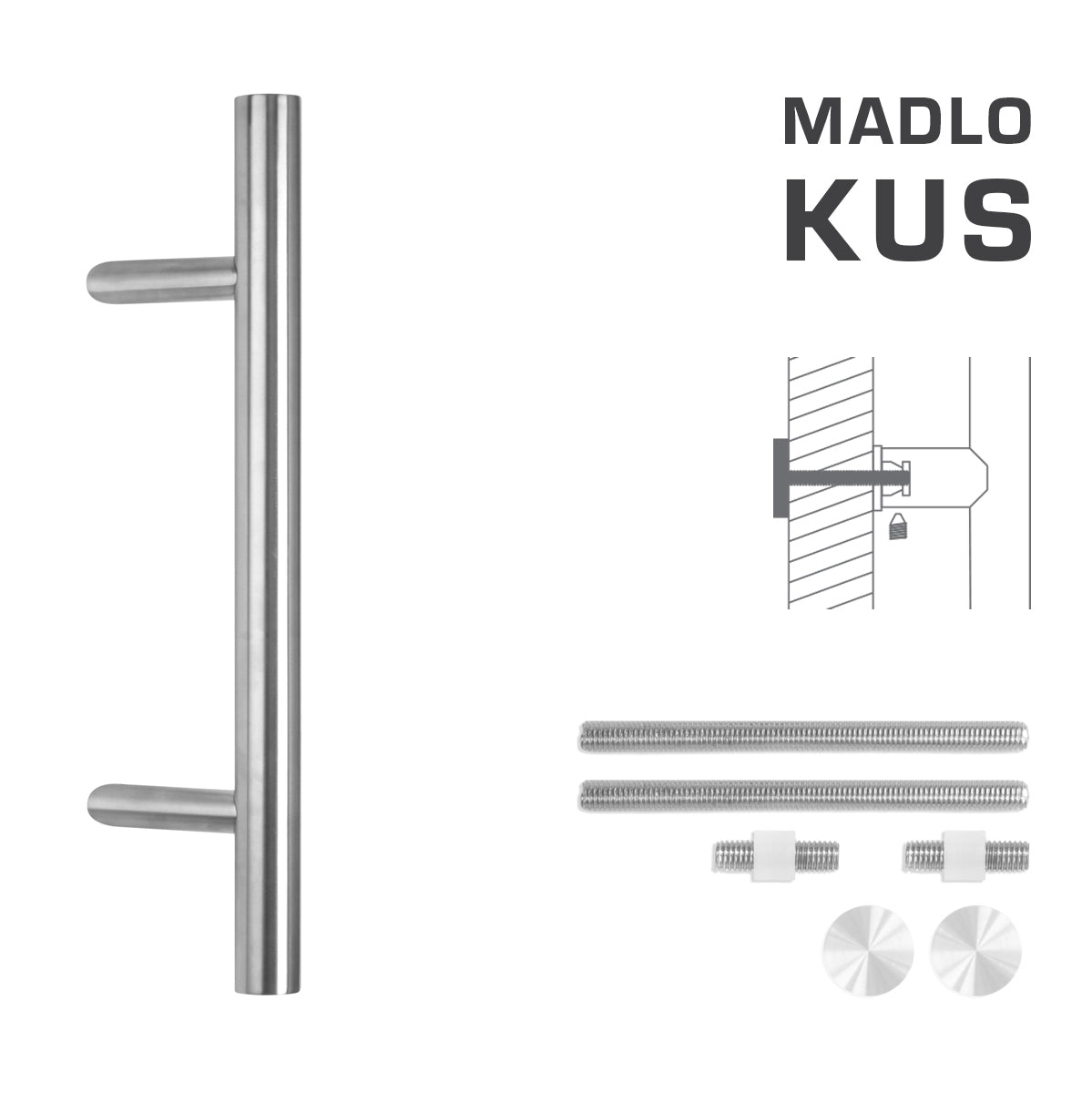 FT - HANDLE code K10 â‚¬Å¡Â¬Â¹Ã†â€™Â¦ 35 mm UN pc - Round off-set handles