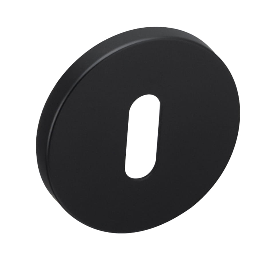 Infinity Line TORO FIT KTO O black B00 - Door Handle on a Round Rose
