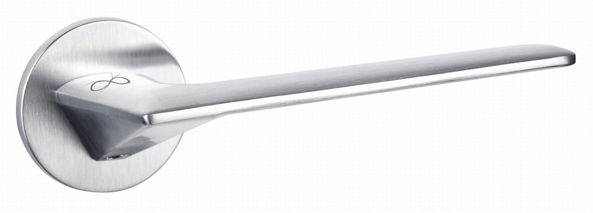 Infinity Line Giulietta SLIM KGUL S O M700 matt chrome - Door Handle on a Round Rose