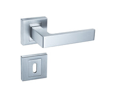 Infinity Line Apollo KAO Chrome Matt M700 - Door Handle on a Square Rose