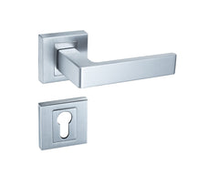 Infinity Line Apollo KAO Chrome Matt M700 - Door Handle on a Square Rose