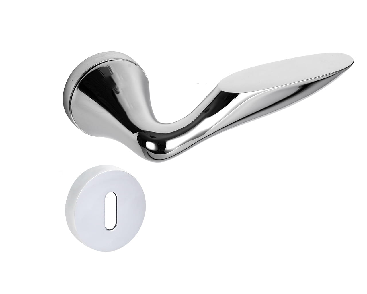 Infinity Line Dolce KDLC 700 Chrome - Door Handle on a Backplate