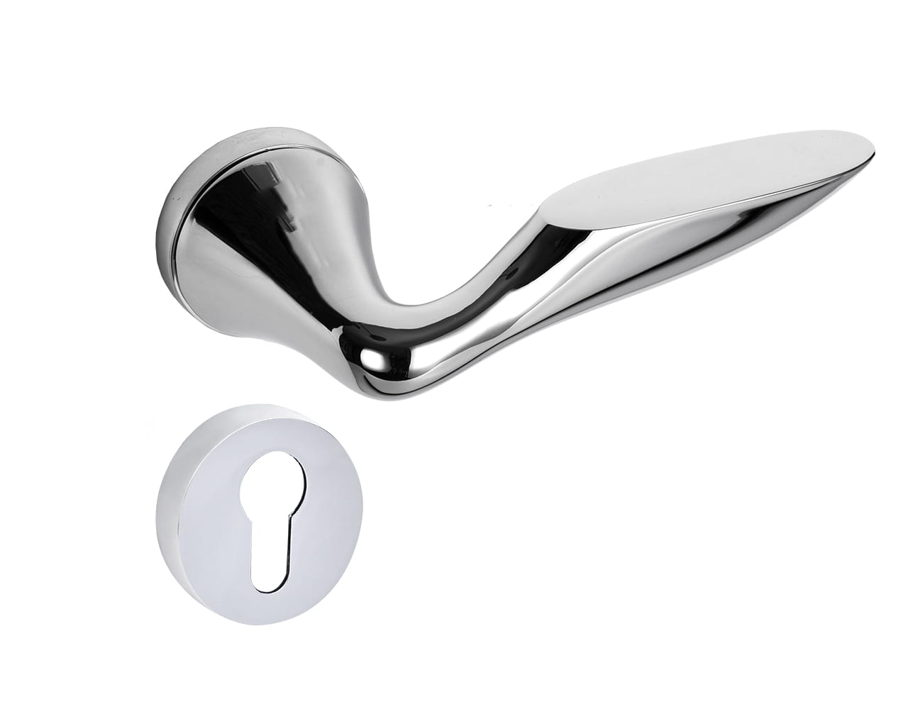 Infinity Line Dolce KDLC 700 Chrome - Door Handle on a Backplate