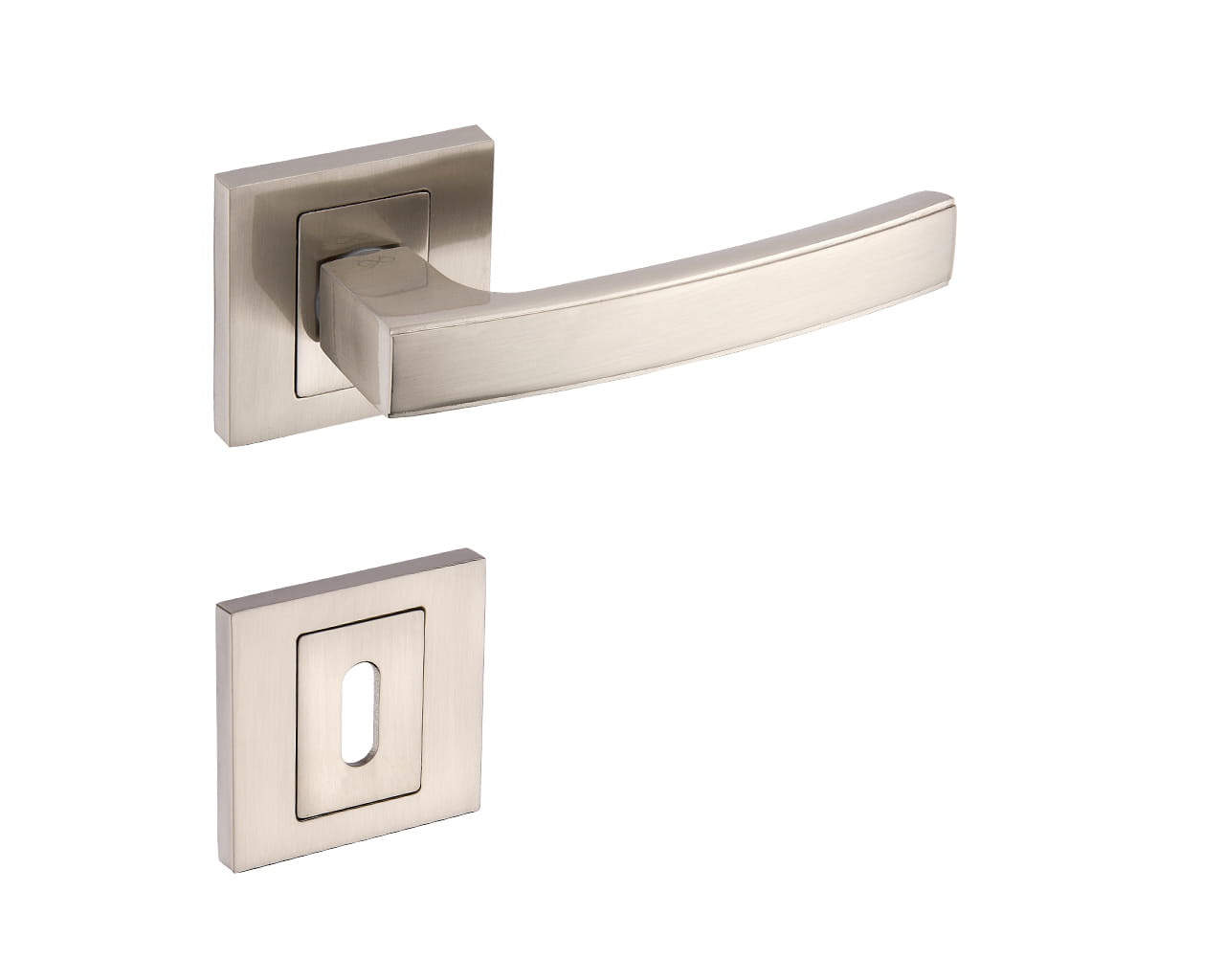 Infinity Line Hermes KHR 300 Satin - Door Handle on a Square Rose