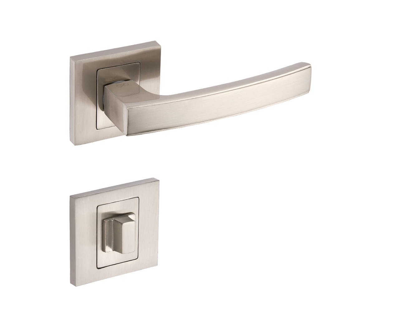 Infinity Line Hermes KHR 300 Satin - Door Handle on a Square Rose