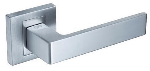 Infinity Line Apollo KAO Chrome Matt M700 - Door Handle on a Square Rose