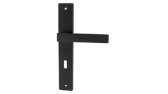 Alub Kabo black - Shield Door Handle