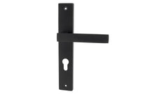 Alub Kabo black - Shield Door Handle