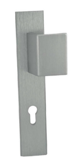 Alub NEO Titanium K+G -External Door Handle on a Backplate