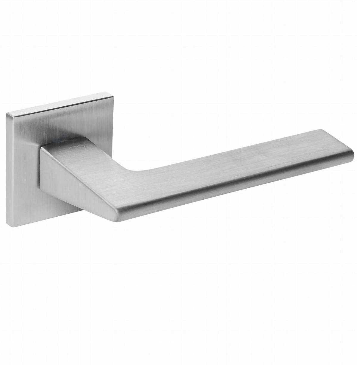 Infinity Line Shark FIT matt chrome KSH M700 - Door Handle on a Square Rose