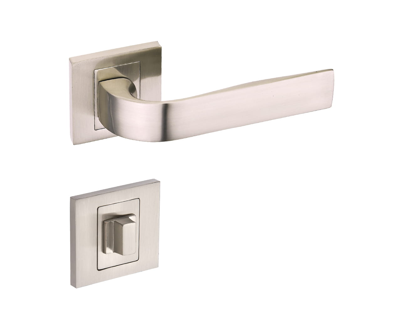 Paola KPA 300 - Door Handle on a Square Rose