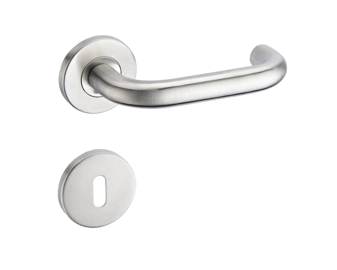 Infinity Line Ultra KUL 500 Door Handle on a Round Rose
