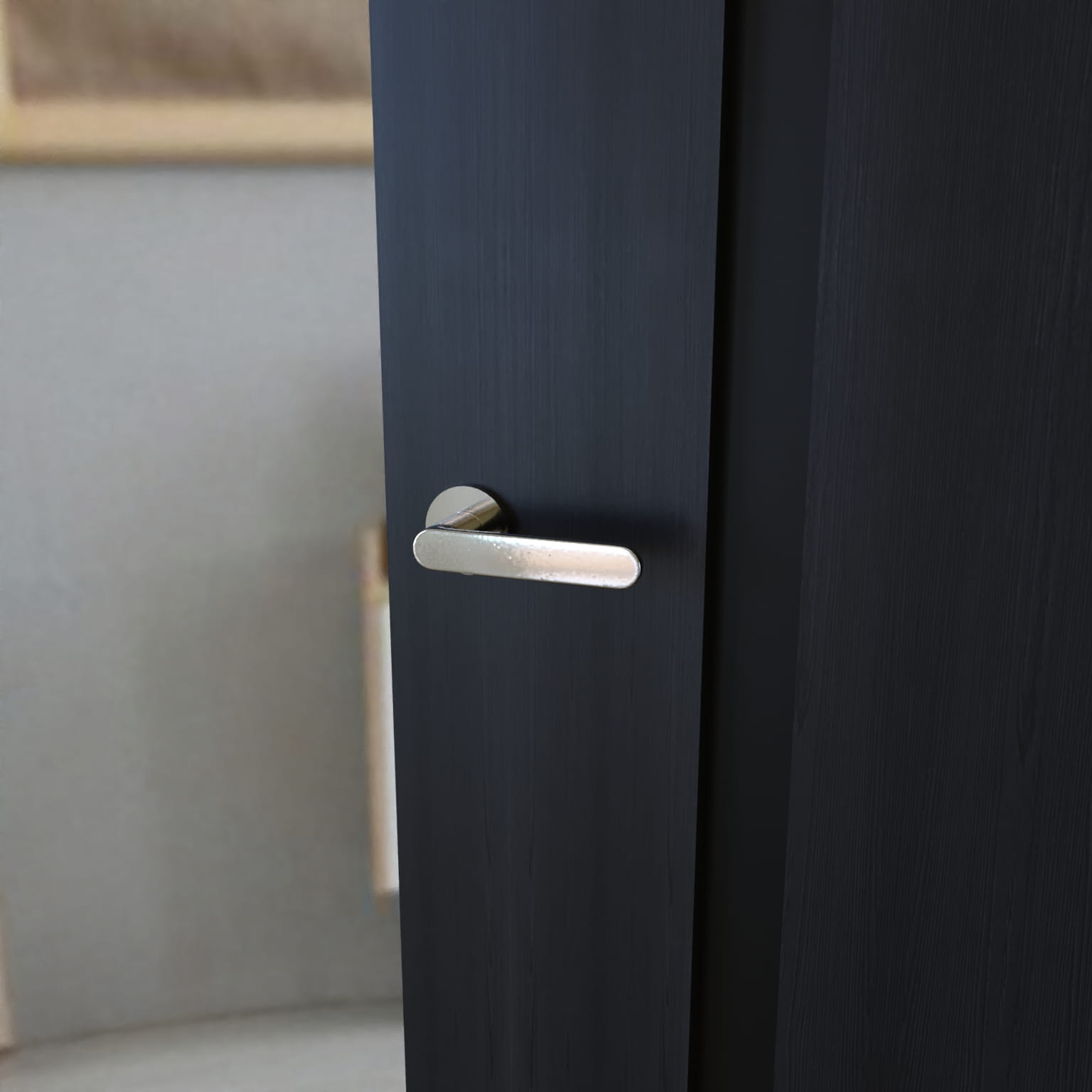 Infinity Line Wenus FIT KWF O 700 Chrome - Door Handle on a Round Rose