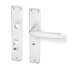 ACT Lara door  - Door Handle on a Backplate - F1 natural
