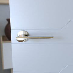 Infinity Line Linea SLIM Chrome WEDGE S O 700 - Door Handle on a Round Rose
