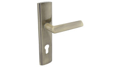 Alub MATI patina K+K - External Door Handle on a Backplate