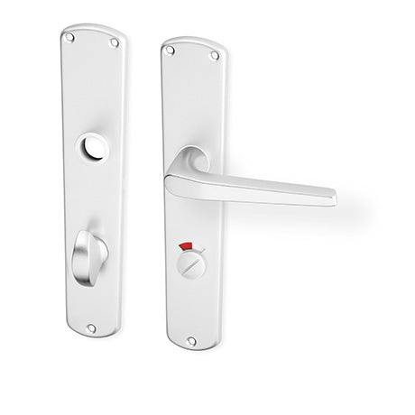 ACT Monte door  - Door Handle on a Backplate - F1 natural