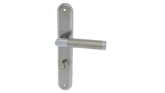 Alub Nina Nickel Chrome - Door Handle on a Backplate