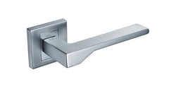 New KNV M700 Chrome Matt - Door Handle on a Square Rose