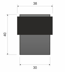 Infinity Line Stop ODB W 300 - cylinder